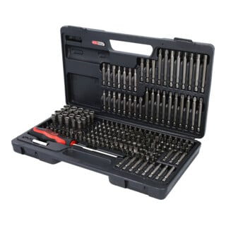 KS Tools 1/4" CLASSIC Bit-Satz, 208-teilig