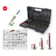 KS Tools 1/4" CLASSIC Bit-Satz, 208-teilig