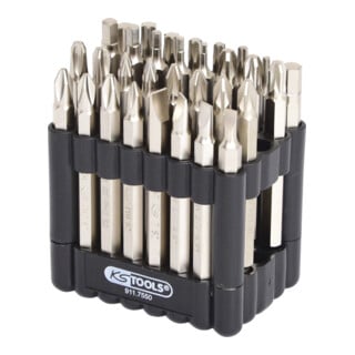 KS Tools 1/4" CLASSIC Bit-Satz, 75mm, 32-teilig