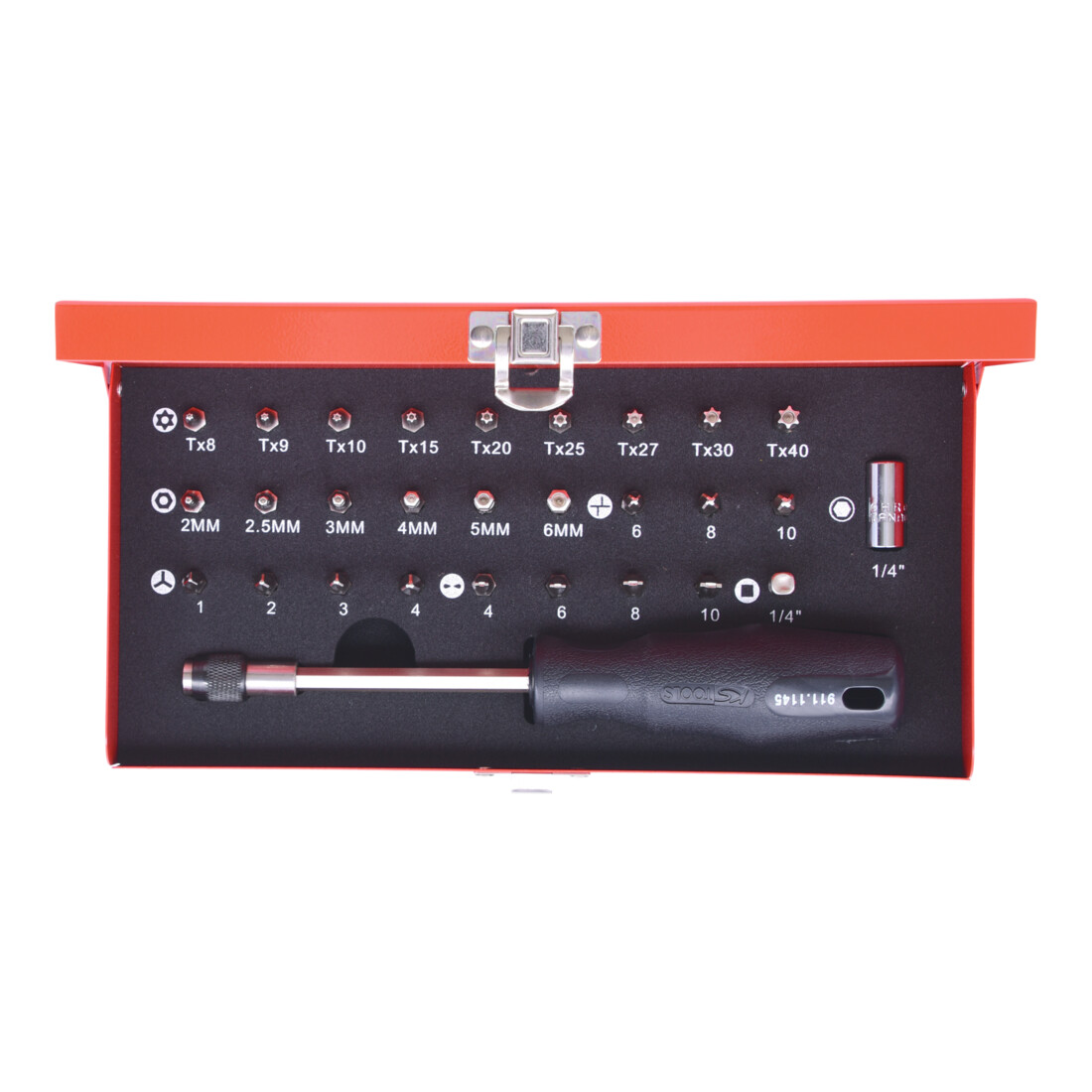 KS Tools 1/4" CLASSIC bitset, 29 stuks