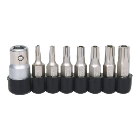 KS Tools 1/4" CLASSIC bitset voor vijfstrengs schroeven, 8 stuks