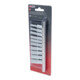 KS Tools 1/4" CLASSIC inbussleutelset, lang, 10 stuks 4-13mm