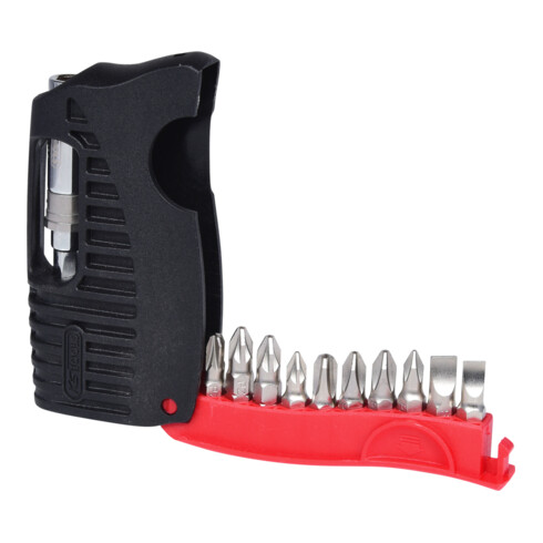 KS Tools 1/4" CLASSIC Mini-Bit-Etui, 11-teilig Schlitz, PH, PZ