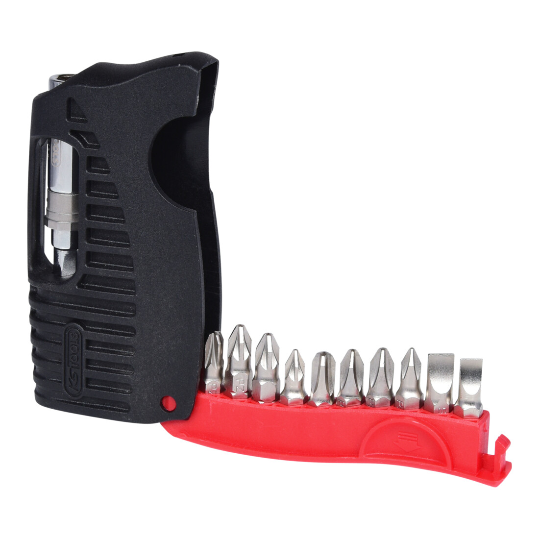 KS Tools 1/4" CLASSIC Mini-Bit-Etui, 11-teilig Schlitz, PH, PZ