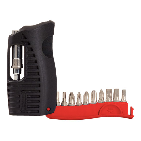 KS Tools 1/4" CLASSIC Mini-Bit-Etui, 11-teilig Schlitz, PH, PZ