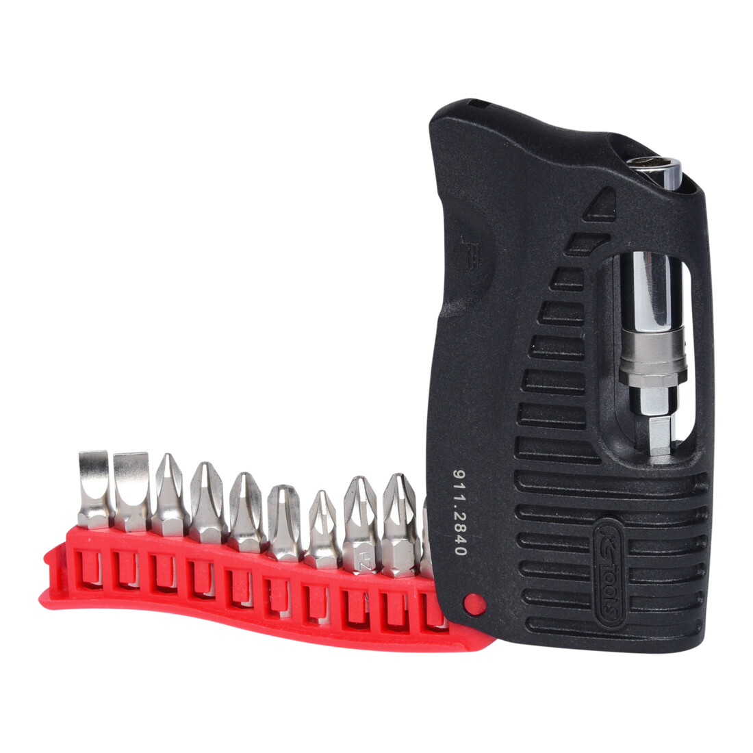 KS Tools 1/4" CLASSIC mini bithouder, 11-delige sleuf, PH, PZ