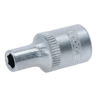 KS Tools 1/4" CLASSIC Sechskant-Stecknuss, 4mm