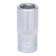 KS Tools 1/4" CLASSIC Sechskant-Stecknuss, 8mm