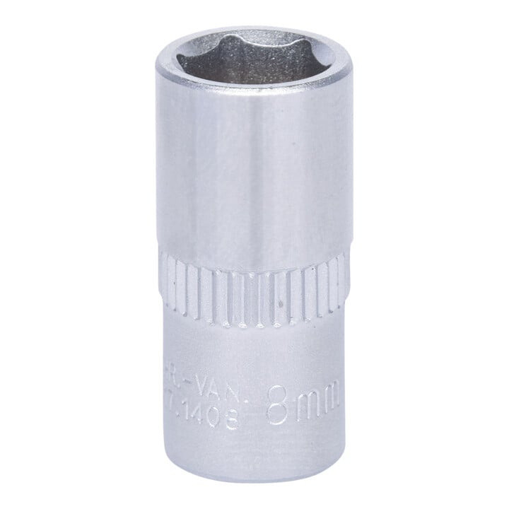 KS Tools 1/4" CLASSIC Sechskant-Stecknuss, 8mm
