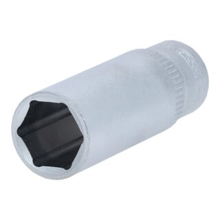 KS Tools 1/4" CLASSIC Sechskant-Stecknuss, lang, 1/2"