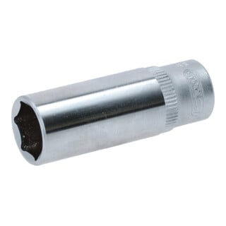 KS Tools 1/4" CLASSIC Sechskant-Stecknuss, lang, 13mm