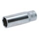 KS Tools 1/4" CLASSIC Sechskant-Stecknuss, lang, 13mm
