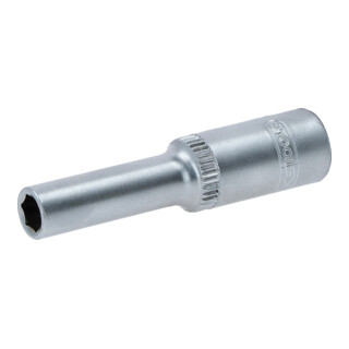 KS Tools 1/4" CLASSIC Sechskant-Stecknuss, lang, 5mm