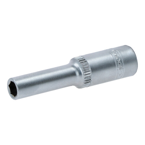 KS Tools 1/4" CLASSIC Sechskant-Stecknuss, lang, 5mm