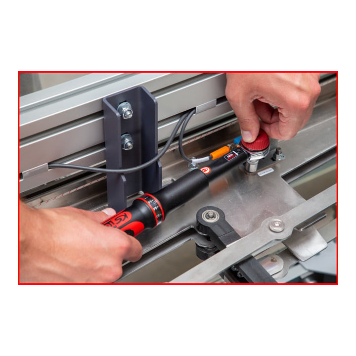 KS Tools 1/4" Clés dynamométriques ERGOTORQUE®precision à carré d'entraînement bouton, 1-5Nm
