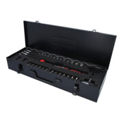 KS Tools 1/4" Coffret de clés dynamométriques ERGOTORQUE®precision 5-25 Nm à carré d'entraînement bouton, 32 pcs.