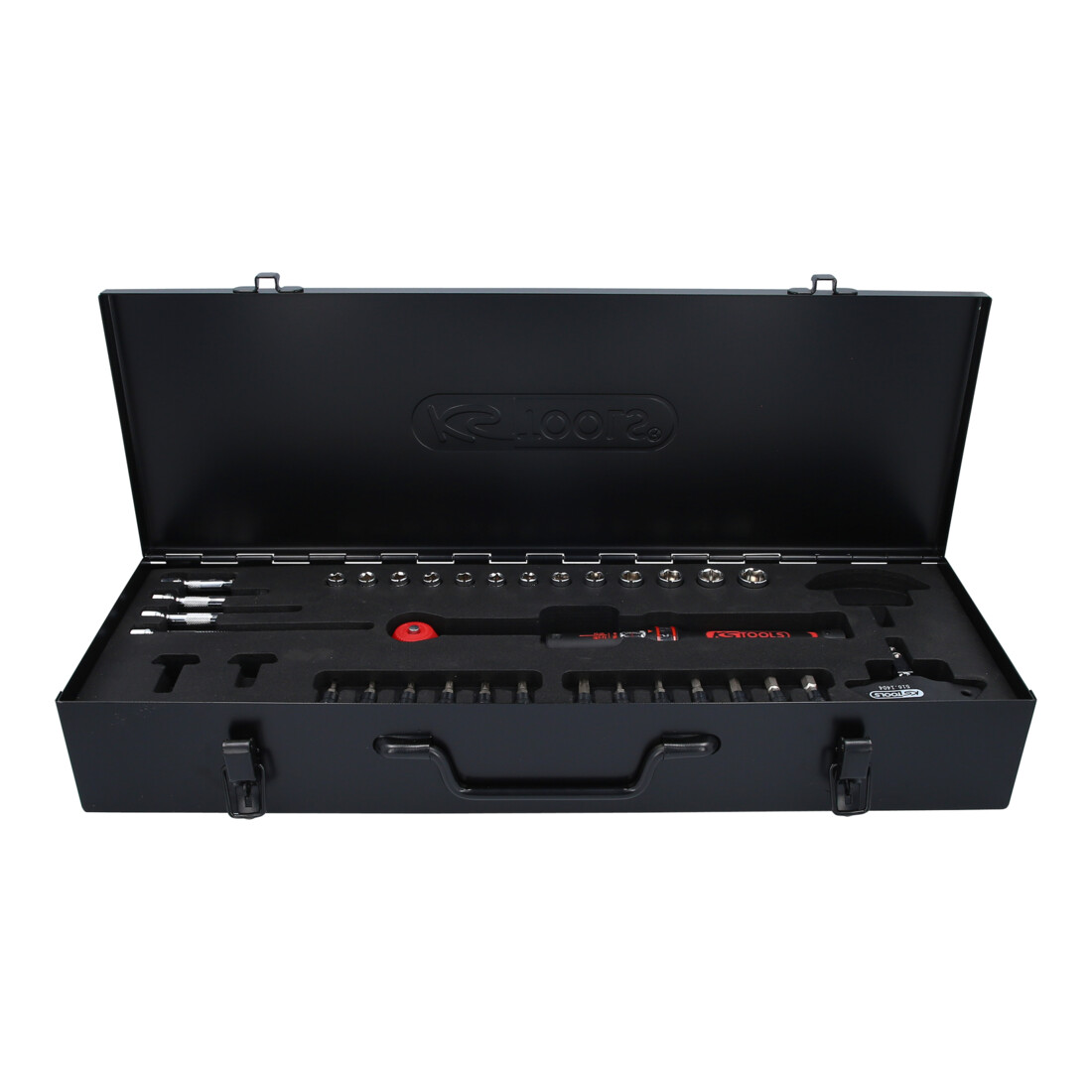 KS Tools 1/4" Coffret de clés dynamométriques ERGOTORQUE®precision 5-25 Nm à carré d'entraînement bouton, 32 pcs.