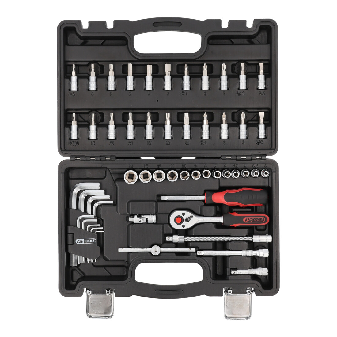 KS Tools 1/4" Coffret de douilles, 51 pcs.