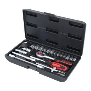 KS Tools 1/4" dopsleutelset, 25-delig