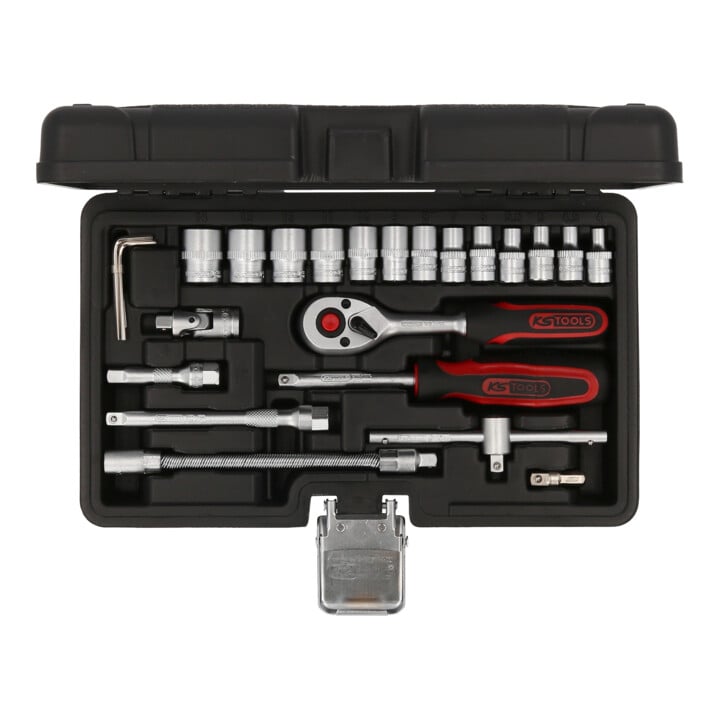KS Tools 1/4" dopsleutelset, 25-delig