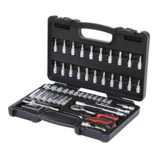 KS Tools 1/4" dopsleutelset, 53 stuks