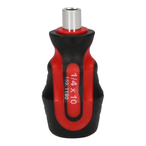 KS Tools 1/4" ERGOTORQUEplus Bit-Schraubendreher, 63mm