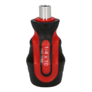 KS Tools 1/4" ERGOTORQUEplus bitschroevendraaier, 63mm-3