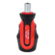 KS Tools 1/4" ERGOTORQUEplus bitschroevendraaier, 63mm