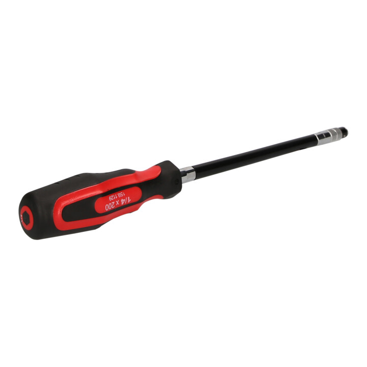 KS Tools 1/4" ERGOTORQUEplus bitschroevendraaier flexibel, 200mm