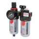 KS Tools 1/4" Filtre régulateur et lubrificateur, 0,5-12bar-1