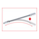 KS Tools 1/4" flexibele verlengstuk, 150mm