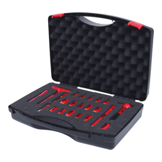 KS Tools 1/4" geïsoleerde dopsleutelset, 22 delig