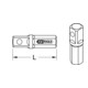 KS Tools 1/4" haaks adapter, voor 1/4" ratelsleutel-4