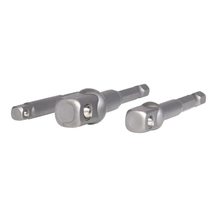 KS Tools 1/4" haaks adapterset, 3 stuks