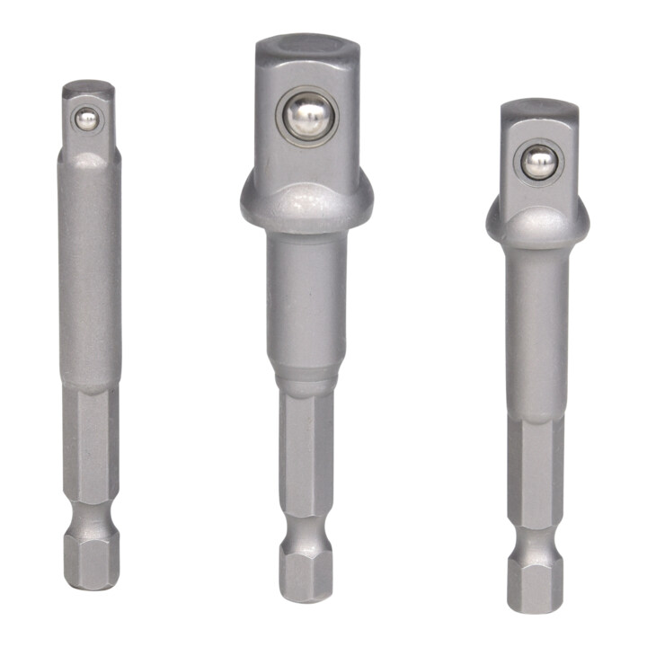KS Tools 1/4" haaks adapterset, 3 stuks
