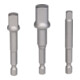 KS Tools 1/4" haaks adapterset, 3 stuks