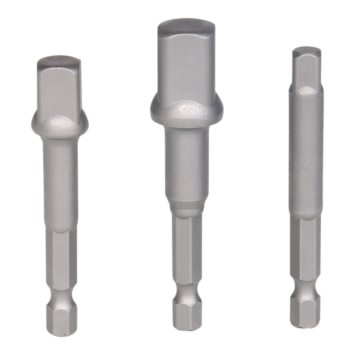 KS Tools 1/4" haaks adapterset, 3 stuks