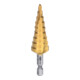 KS Tools 1/4" HSS-TiN stappenboor-1