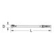 KS Tools 1/4" Industrie Drehmomentschlüssel,umschaltbar, 3-15Nm