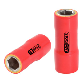 KS Tools 1/4" Isolierte Stecknuss, 14mm