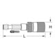 KS Tools 1/4" Magnetischer Bithalter mit Tiefeneinstellung