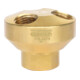 KS Tools 1/4" Messing-Druckluft 3-fach Verteiler, 41mm