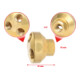 KS Tools 1/4" messing perslucht 3-weg verdeler, 41mm