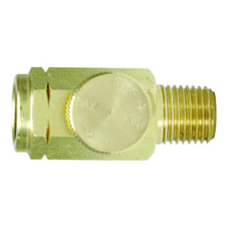 KS Tools 1/4" messing persluchtregelaar, 11x13mm