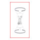 KS Tools 1/4" metalen kogelgewricht stopnippel, 56mm