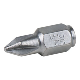 KS Tools 1/4" mini-bit pour vis à tête fendue en croix PH 1, 18 mm