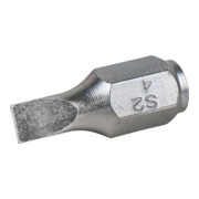 KS Tools 1/4" Mini bit voor sleufschroeven 4,0 mm, 18 mm