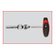 KS Tools 1/4" MODIFIX Mini-T-Griff-Schwenkkopf-Knarre, 72 Zahn