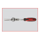 KS Tools 1/4" MODIFIX Mini-T-Griff-Schwenkkopf-Knarre, 72 Zahn