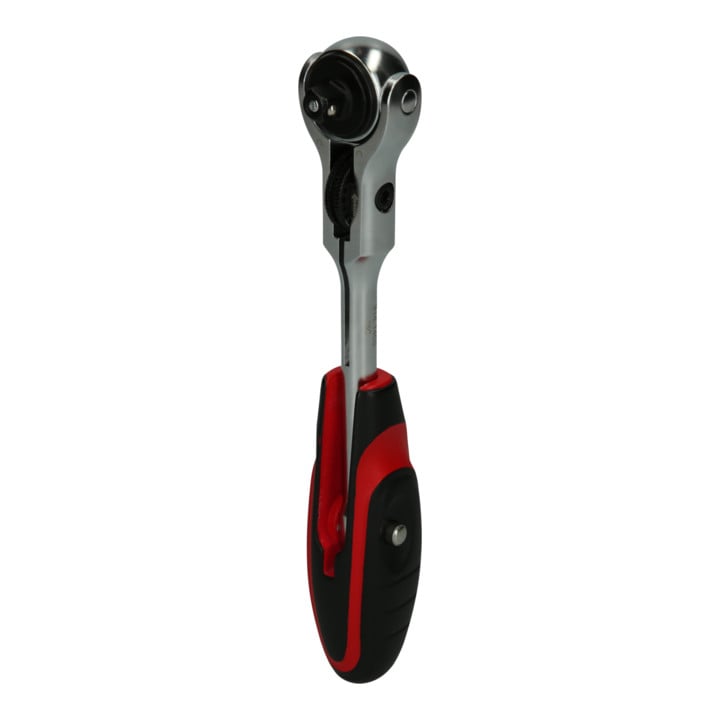 KS Tools 1/4" MODIFIX Mini-T-Griff-Schwenkkopf-Knarre, 72 Zahn